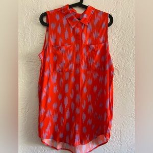 Wildfang sleeveless shirt. Never been worn.